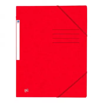 Oxford TOP FILE+ Elastinis segtuvas A4 raudonas 400116267