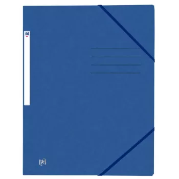 Hamelin TOP FILE+ Kampinis segtuvas su elastine juostele A4 3 atvartai Mėlyna 400116324