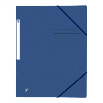 Oxford TOP FILE+ Elastinė byla A4 3 atvartai tamsiai mėlyna 400116325