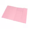 Oxford TOP FILE+ Elasticated Folder A4 3 Flaps Pastel Pink 400116353