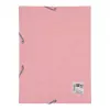 Oxford TOP FILE+ Elasticated Folder A4 3 Flaps Pastel Pink 400116353