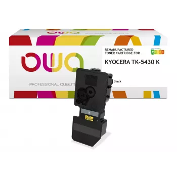Armor OWA suderinamas kasetės keitiklis, skirta Kyocera TK-5430K, juoda, 1250 puslapių, perdirbta
