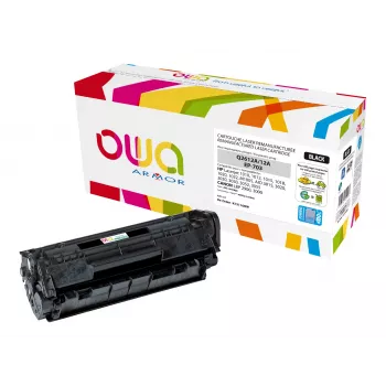 Armor OWA suderinamas kasečių blokas juodas (HP Q2612A alternatyva)
