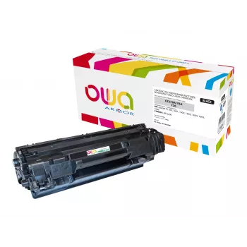 Armor OWA Black Compatible Remanufactured Toner Cartridge (Alternatyva HP CE278A, Canon CRG-726)