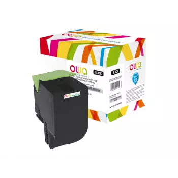 Armor OWA - Juoda - Suderinamas - Perdirbtas - Dažų kasetė (Lexmark 80C2SK0 alternatyva)