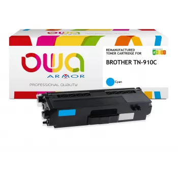 ARMOR OWA Tonerio kasetė, suderinama su Brother TN-910C, žydra (9 000 puslapių)
