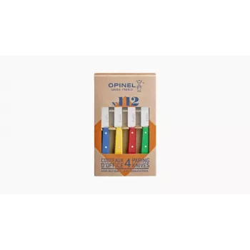 Opinel Office Knife Set No. 112 4-vnt. Spalvoti