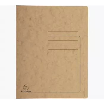 Exacompta 25 Quick Binder Cardboard Brown DIN A4