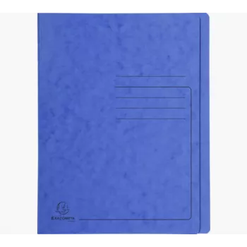 Exacompta Colorspan Fastener File A4 Blue 355 g/m² Cardboard Flexible Filing