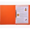 Exacompta Quick Binder A4 Orange Colorspan Cardboard 355 g/m² Flexible Metal Prongs