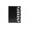 Exacompta 55334E „Forever“ dokumentų segtuvas A4, polipropilenas, juoda, 320x240 mm