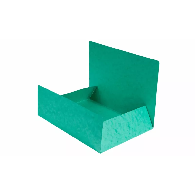 Exacompta 56415E A4 segtuvas su metaliniu spaustuvu, žalias, 200 lapų, 3 mm nugarėlė, perdirbtas kartonas