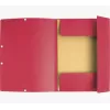 Exacompta 55405E A4 Segtuvas su 3 atvartais, kartonas, raudona