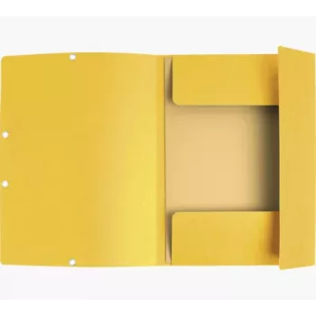 Exacompta Collection Folder 55409E DIN A4 3 Flaps Cardboard Yellow