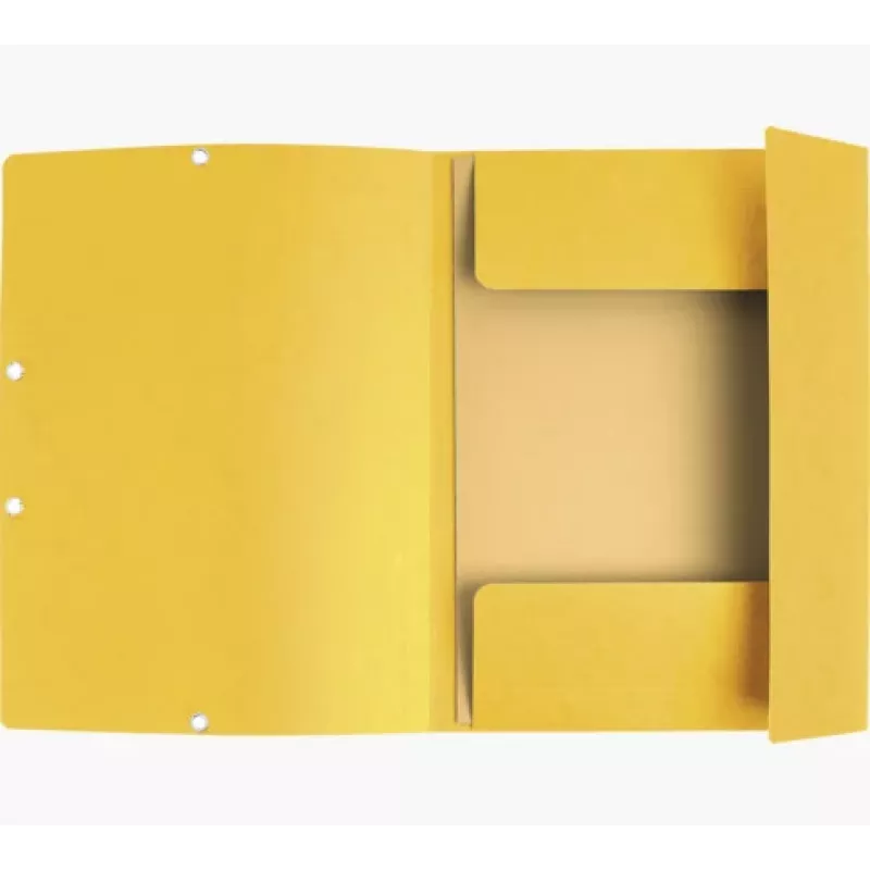Exacompta Collection Folder 55409E DIN A4 3 Flaps Cardboard Yellow