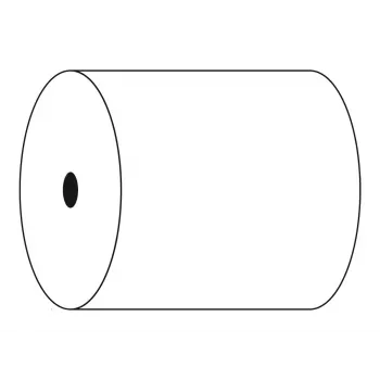 Exacompta terminio popieriaus rulonas 80 mm x 76 m 55 g/m² baltas 1 vnt.