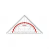 Maped Study 16 cm liniuotė trikampė - skaidrus polistirenas - 45°/45°/90° trikampis