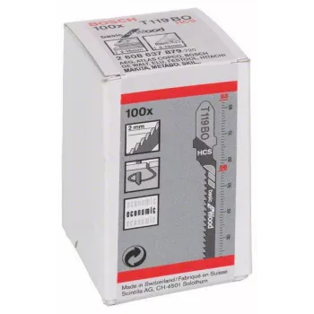 BOSCH pjūklo diskas T119BO fanerai, 100 vnt.