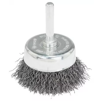 Bosch Accessories Steel Wire Brush Cup 50 mm / 6 mm Shank Diameter 6 mm 2607017124