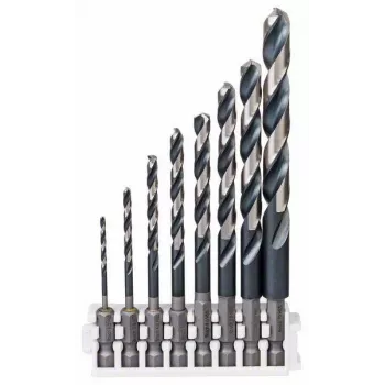 Bosch HSS Spiralbohrerset 2608577139 Impact Control 8-vnt. 2–10 mm
