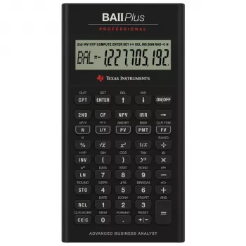 Texas Instruments BA II Plus Professional finansinis skaičiuotuvas