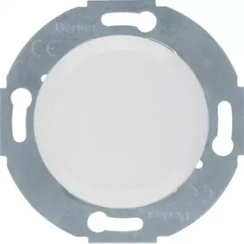 Hager WTF1001PW1 Aklinai Dangtelis su Centrine Plokštele 1930/Glas Polar White