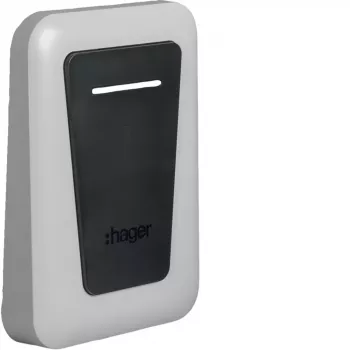 Hager XVS131 Dengiamasis dangtelis eismo baltos spalvos kabelių išvadui