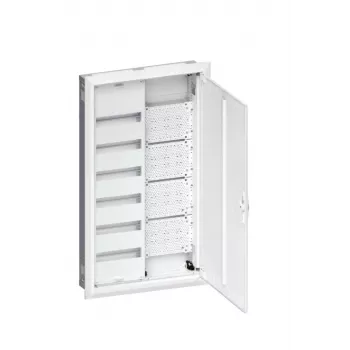 HAGER FWU62K1 Įleidžiamasis skirstomasis skydas UP72PLE+Multimedia, IP30, II apsaugos klasė, nišos matmenys 980x580x110 mm