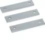 HAGER 3x Vario juostų rinkinys UM40V4 srovės transformatorių prijungimui 40x10x170mm skarduotas (UM40V4)
