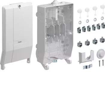 HAGER ZAN334C Prijungimo dėžė namams K3 250A IP54 RAL7035