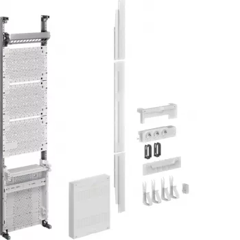 HAGER Multimedijos skirstomasis laukas ZU37NW5APZ2 uni.Z H 1050mm 1-laukis APZ