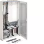 Hager FP93W1N Transformatorinės srovės apskaitos spinta, 3 laukai, 1 apskaitos taškas, IP44, RAL 9010