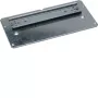 Hager FZ374 universali montavimo plokštė 750x250 mm cinkuotas plienas