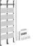 Hager UF521NW universZ Multimedia Complete Field 2 laukai 1350 mm su 12 RJ45 modulių | Kur.lt