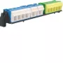HAGER PE/N Terminal Block 4-Row VZ464