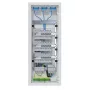 Hager VH60BV1 Volta Cavity Wall Distribution Board 5x12 PLE 60 Modules 3 RCD Circuits White