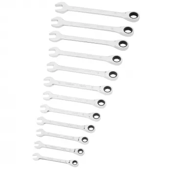 STANLEY Ratchet Combination Wrench Set 12 pcs.