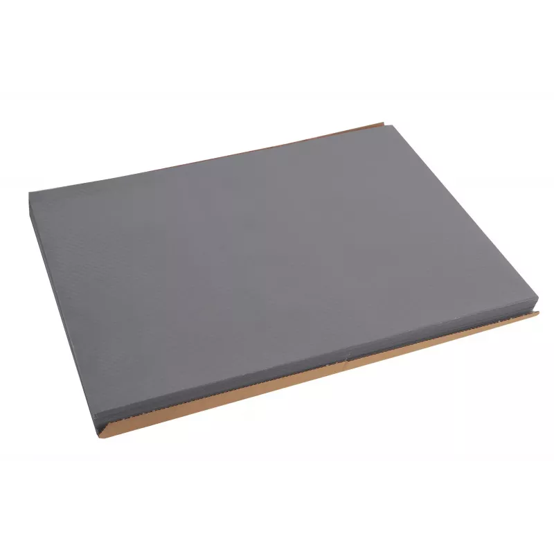 Vienkartinė staltiesė PROnappe 400 x 300 mm, pilka, įspaustoji šiek tiek satinuota popierinė