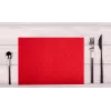 PROnappe Disposable Placemat 400 x 300 mm Red Embossed Lightly Satinized Paper 52 g/m²