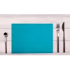 PROnappe 500 Placemats Tiss Lack Turquoise 30.0 x 40,0 cm