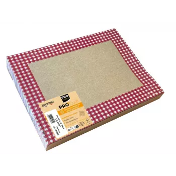 PROnappe 400 servetėlė lininė Vichy įvairiaspalvė 30,0 x 40,0 cm