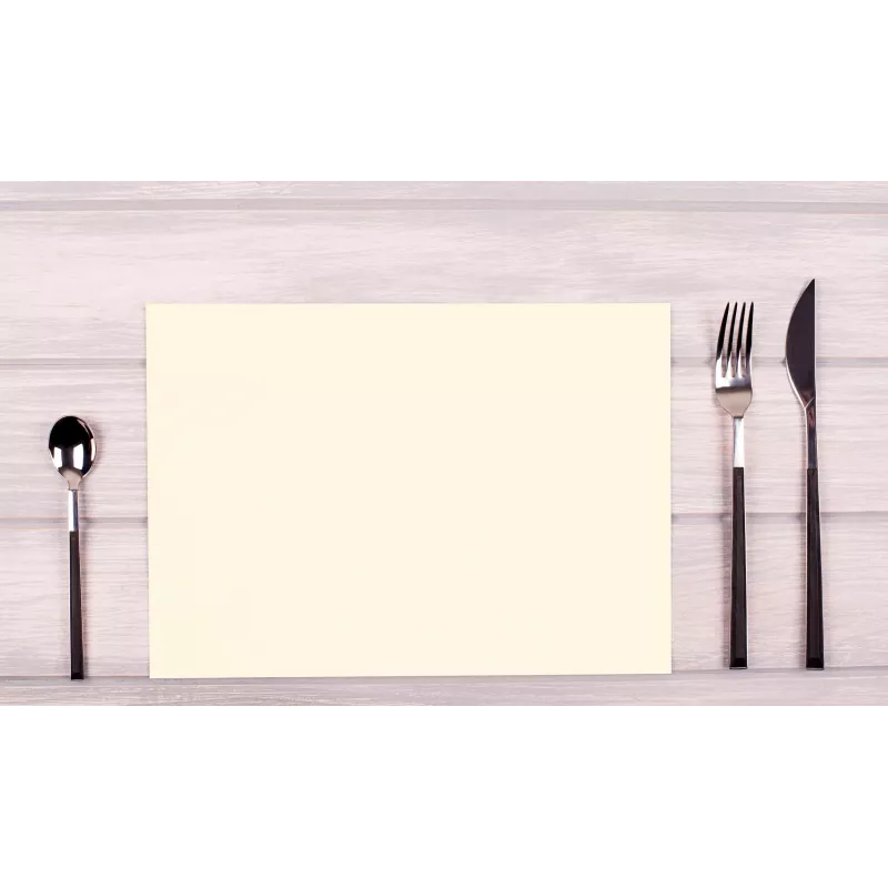 PROnappe vienkartinė padėkliukė Spunbond 400 x 300 mm, dramblio kaulo spalvos, PP