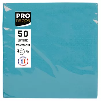 PROnappe Servetės Turkio 2 sluoksnių 20,0 x 20,0 cm 50 vnt. pakuotė