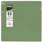 PROnappe Olive Green 2-Ply Napkins 20 x 20 cm 50-Pack