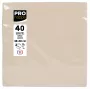 PROnappe Servetės Cream 2-Ply 19,0 x 19,0 cm 40 vnt.