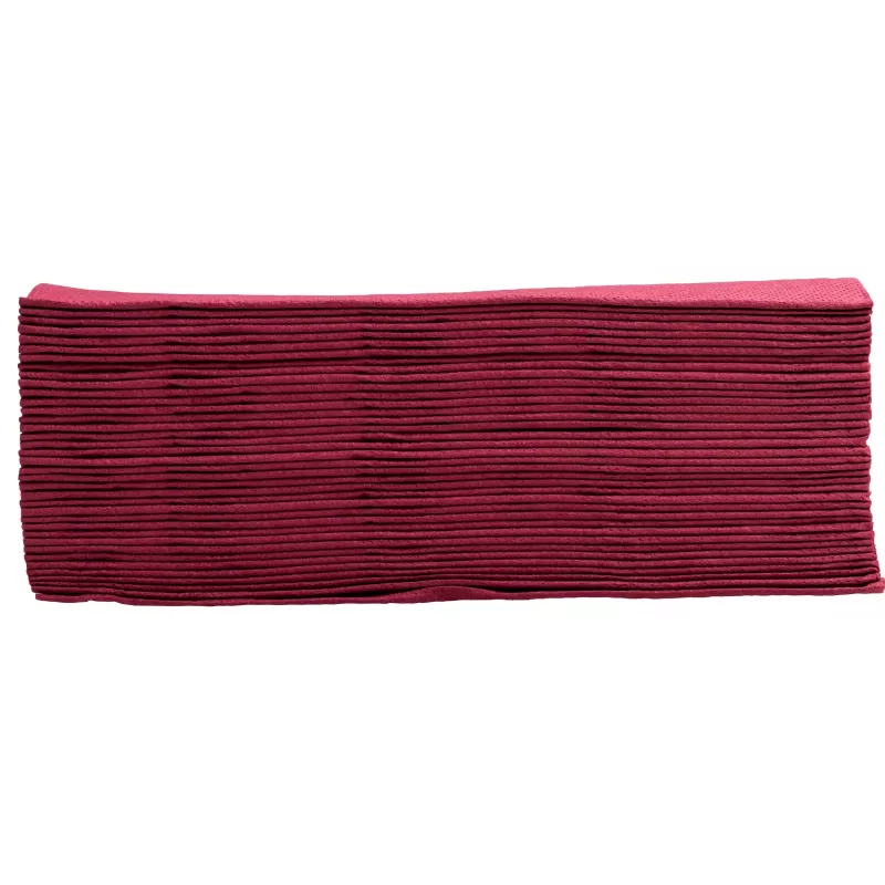 PROnappe popierinės servetėlės Bordeaux 2 sluoksnių 19,0 x 19,0 cm 40 vnt.
