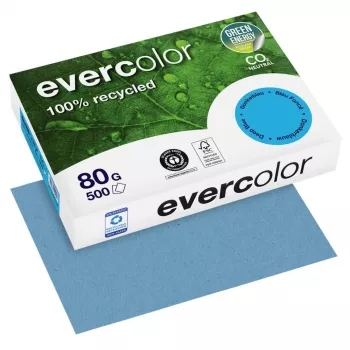 Exacompta Evercolor perdirbtas popierius tamsiai mėlynas DIN A4 80 g/m² 500 lapų