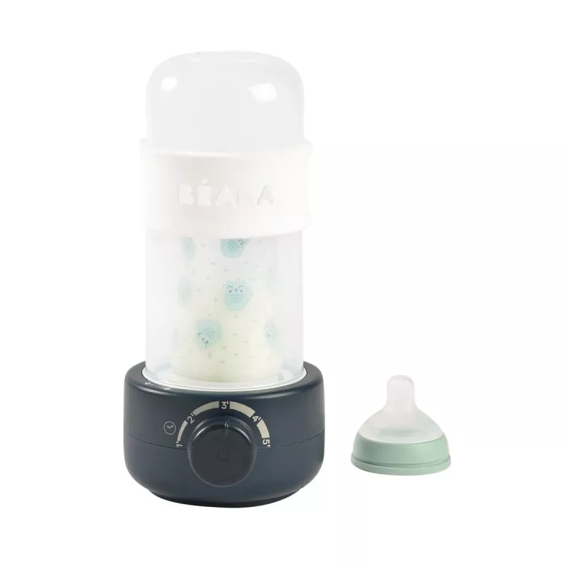 Beaba Babymilk Second 911720 kaitintuvas kūdikio buteliukams, tamsiai mėlyna