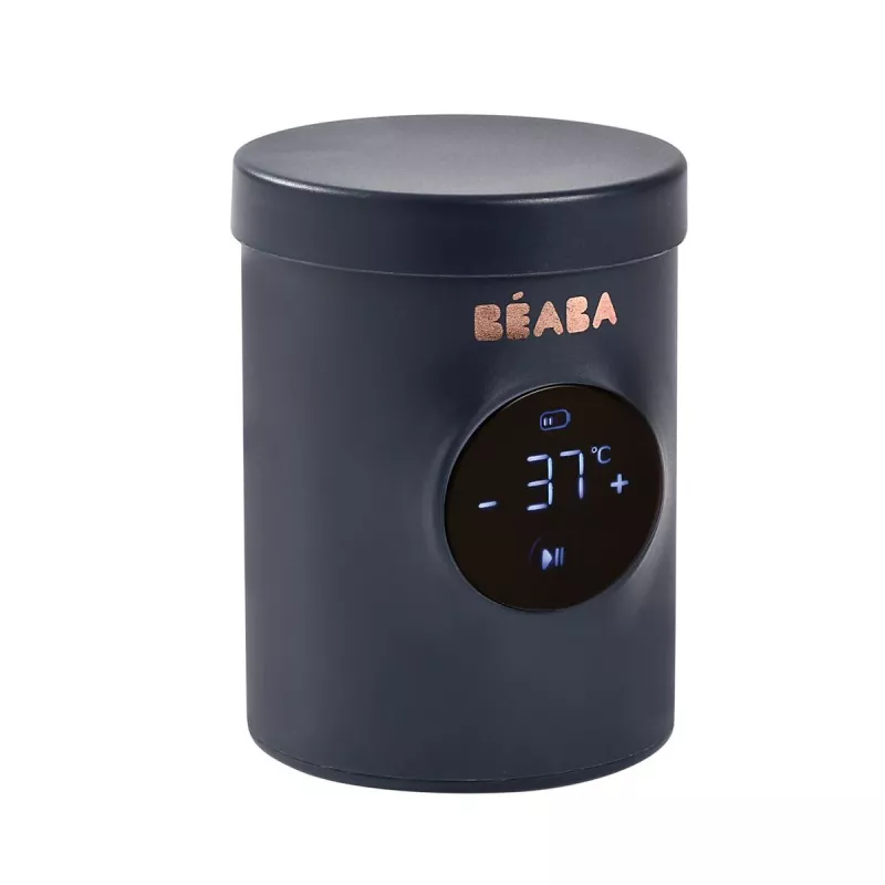 Beaba Milk Nomad Night Blue Portable Bottle Warmer & Mixer 2-in-1