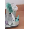 Beaba Silicone Bottle and Teat Brush Sage Green